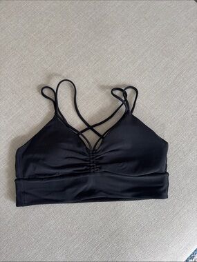 lululemon athletica Black Strappy Sports Bra